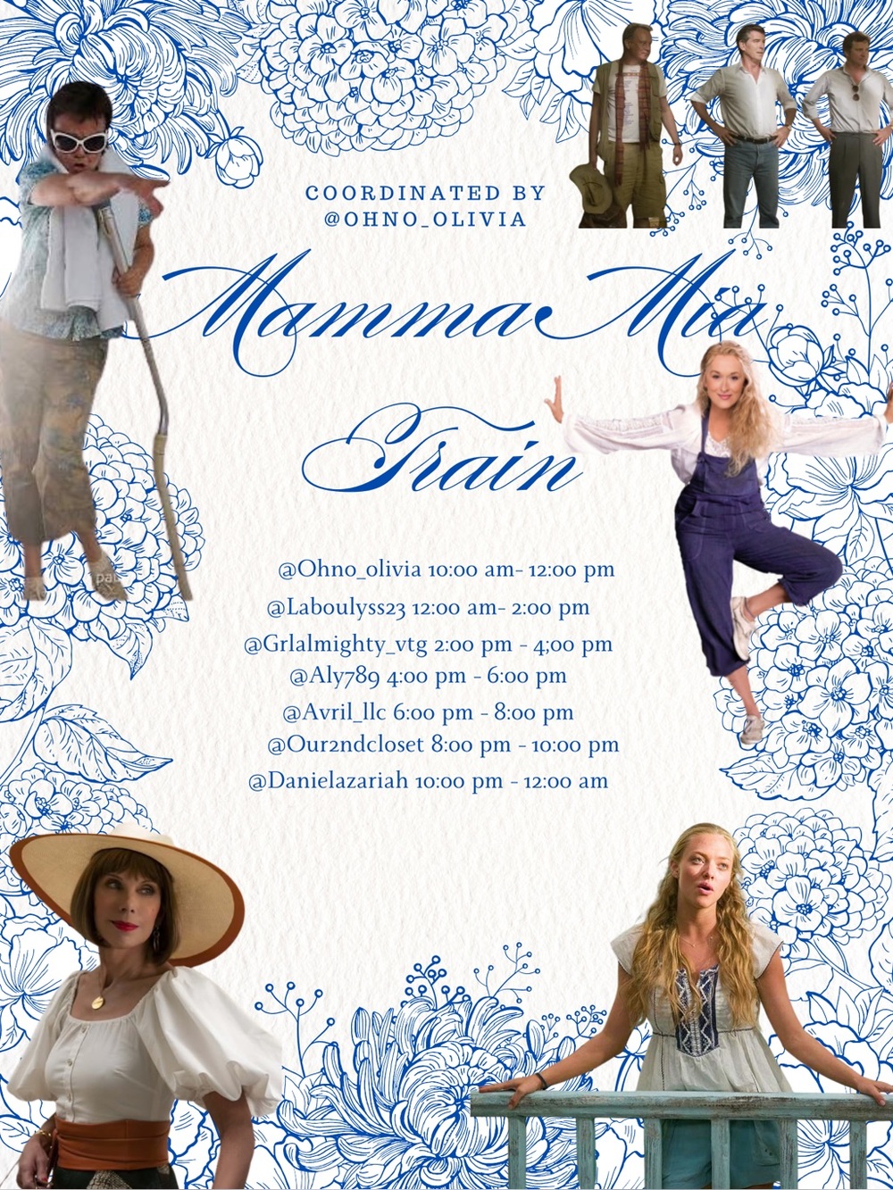 🤍🪩💙Mamma Mia Train 💙🪩🤍 - Picture 2 of 9